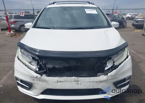 2018 Honda Odyssey Elite from USA, damaged, VIN 5FNRL6H92JB000427